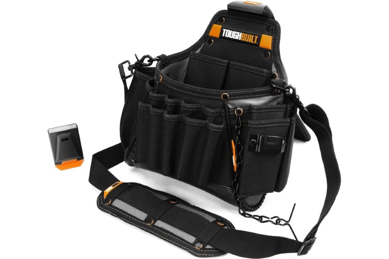 Сумка электрика с плечевым ремнем (31 карман) TOUGHBUILT TB-CTP-01104B